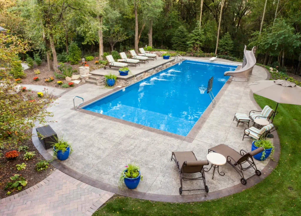 backyard pool